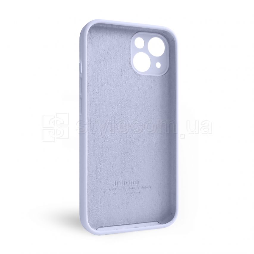 Чехол Full Silicone Case для Apple iPhone 13 lilac (39) закрытая камера