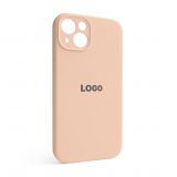 Чехол Full Silicone Case для Apple iPhone 13 nude (19) закрытая камера