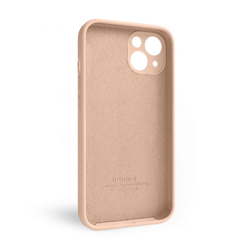 Чехол Full Silicone Case для Apple iPhone 13 nude (19) закрытая камера
