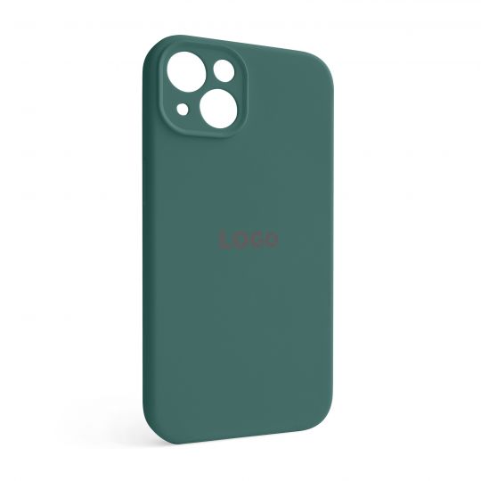 Чехол Full Silicone Case для Apple iPhone 13 pine green (55) закрытая камера - купить за 221.50 грн в Киеве, Украине