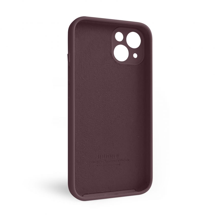 Чохол Full Silicone Case для Apple iPhone 13 plum (57) закрита камера