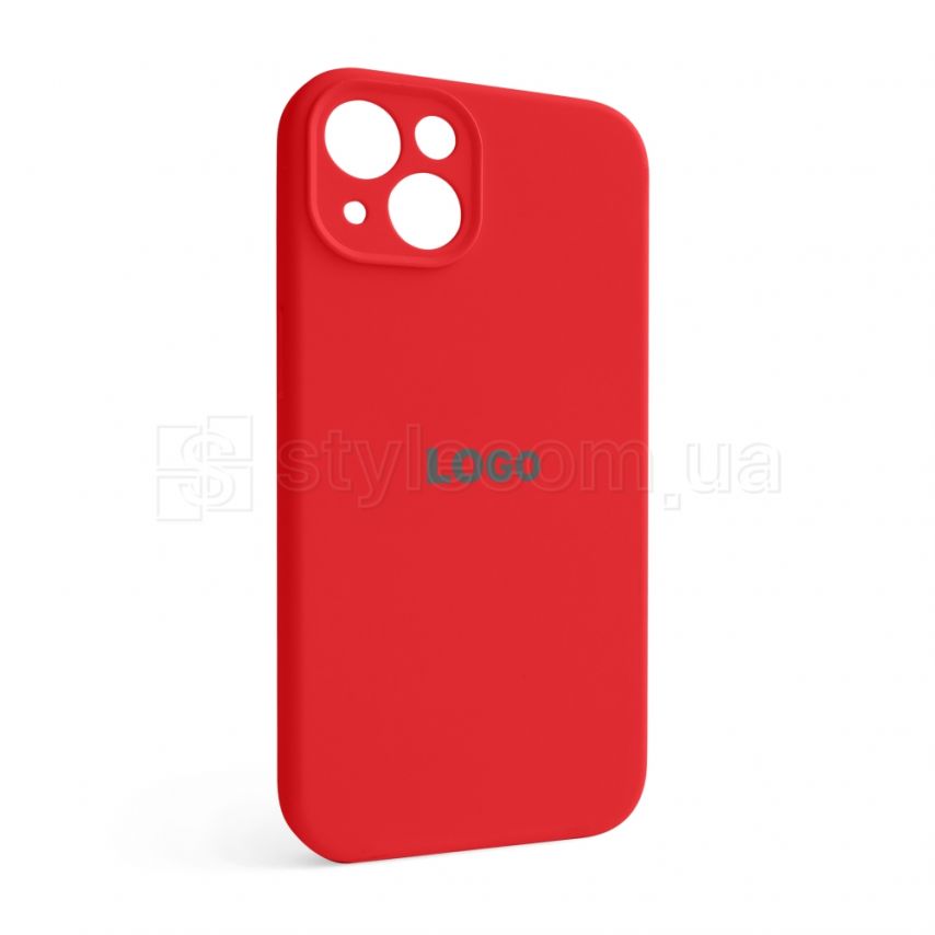 Чохол Full Silicone Case для Apple iPhone 13 red (14) закрита камера