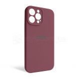 Чохол Full Silicone Case для Apple iPhone 13 Pro Max maroon (42) закрита камера - купити за 246.00 грн у Києві, Україні