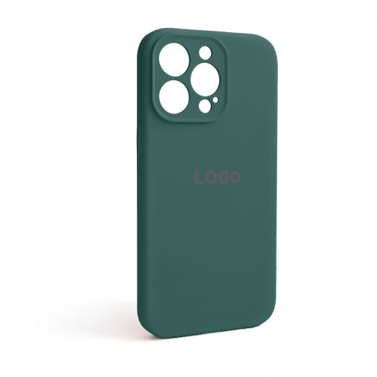 Чохол Full Silicone Case для Apple iPhone 13 Pro pine green (55) закрита камера - купити за 221.50 грн у Києві, Україні