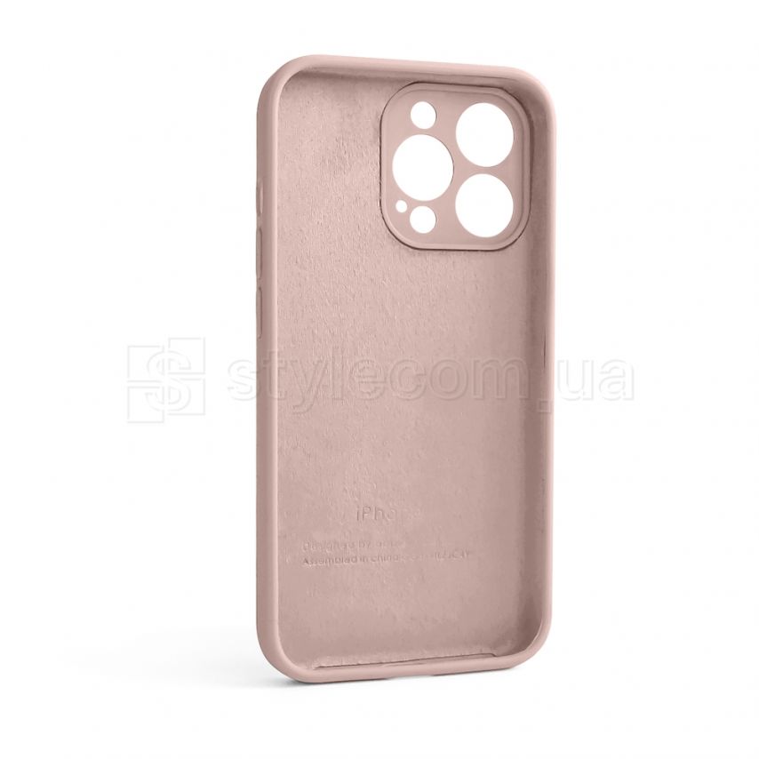 Чехол Full Silicone Case для Apple iPhone 13 Pro nude (19) закрытая камера