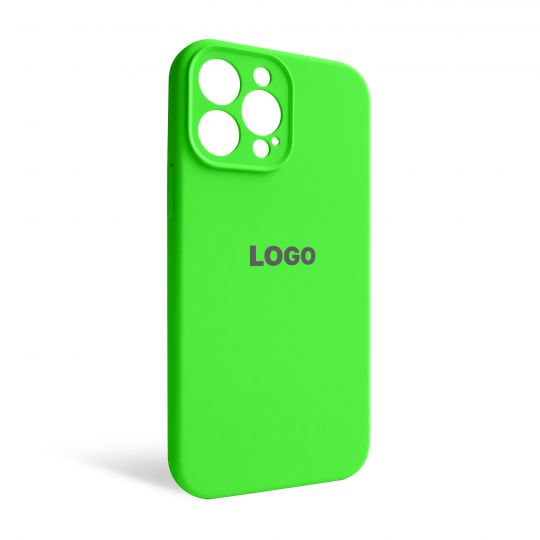 Чехол Full Silicone Case для Apple iPhone 13 Pro Max shiny green (40) закрытая камера - купить за 221.50 грн в Киеве, Украине