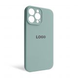 Чохол Full Silicone Case для Apple iPhone 13 Pro Max turqouise (17) закрита камера