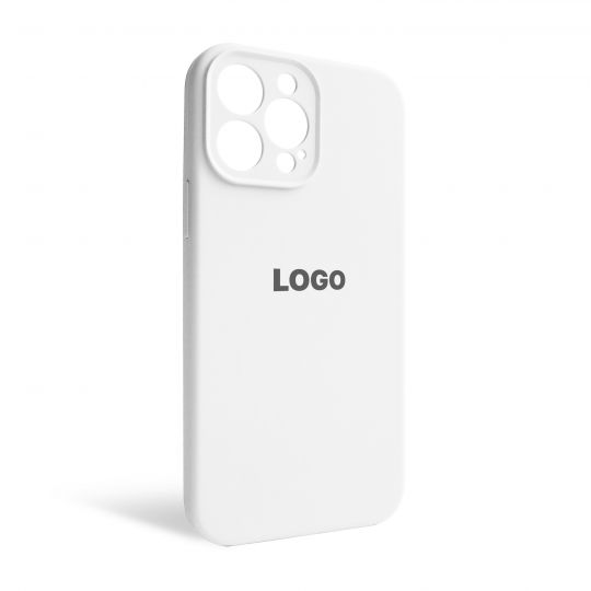 Чохол Full Silicone Case для Apple iPhone 13 Pro Max white (09) закрита камера - купити за 225.00 грн у Києві, Україні