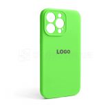 Чохол Full Silicone Case для Apple iPhone 13 Pro shiny green (40) закрита камера