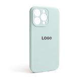 Чехол Full Silicone Case для Apple iPhone 13 Pro turquoise (17) закрытая камера