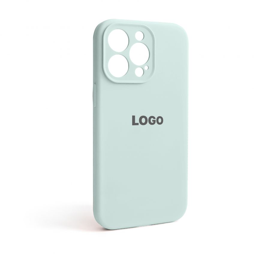 Чехол Full Silicone Case для Apple iPhone 13 Pro turquoise (17) закрытая камера