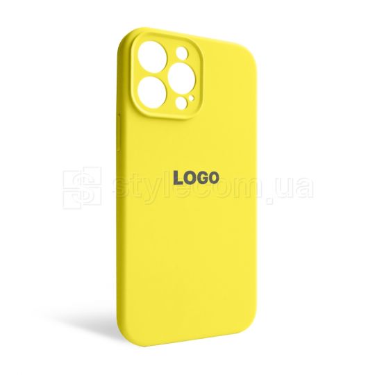 Чохол Full Silicone Case для Apple iPhone 13 Pro Max canary yellow (50) закрита камера