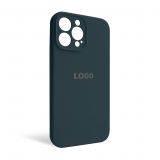 Чохол Full Silicone Case для Apple iPhone 13 Pro Max cosmos blue (46) закрита камера