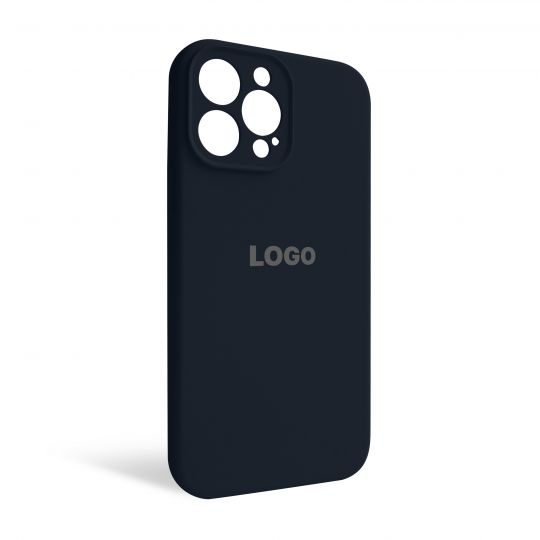 Чохол Full Silicone Case для Apple iPhone 13 Pro Max dark blue (08) закрита камера - купити за 221.50 грн у Києві, Україні