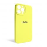 Чохол Full Silicone Case для Apple iPhone 13 Pro Max flash lime (41) закрита камера