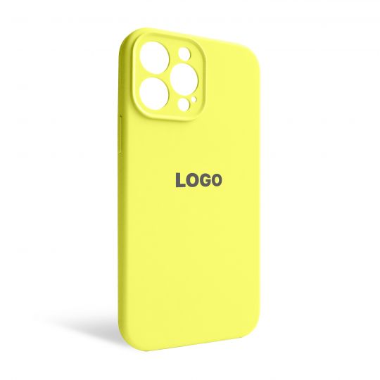 Чехол Full Silicone Case для Apple iPhone 13 Pro Max flash lime (41) закрытая камера - купить за 221.50 грн в Киеве, Украине