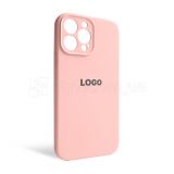 Чехол Full Silicone Case для Apple iPhone 13 Pro Max light pink (12) закрытая камера