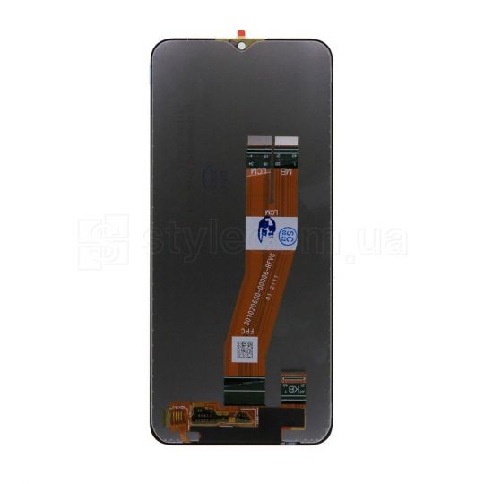 Дисплей (LCD) для Samsung Galaxy A02s/A025 (2021), M02s/M025 (2021) 160х72мм с тачскрином black Service Original (PN:GH81-18456A)