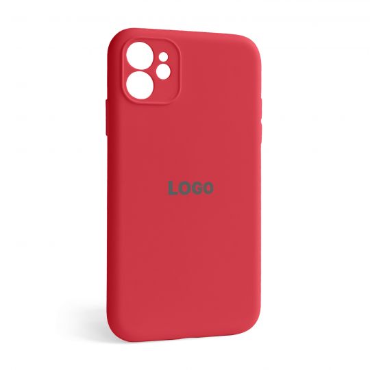 Чохол Full Silicone Case для Apple iPhone 12 camellia (25) закрита камера - купити за 221.50 грн у Києві, Україні