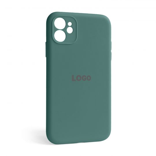 Чохол Full Silicone Case для Apple iPhone 12 pine green (55) закрита камера - купити за 221.50 грн у Києві, Україні