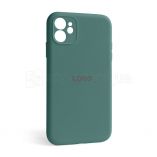 Чохол Full Silicone Case для Apple iPhone 12 pine green (55) закрита камера - купити за 239.40 грн у Києві, Україні