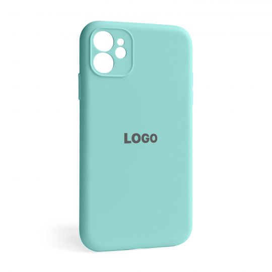 Чехол Full Silicone Case для Apple iPhone 12 sea blue (21) закрытая камера - купить за 221.50 грн в Киеве, Украине