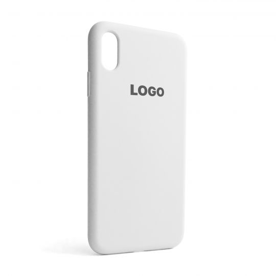 Чохол Full Silicone Case для Apple iPhone Xs Max white (09) - купити за 221.50 грн у Києві, Україні