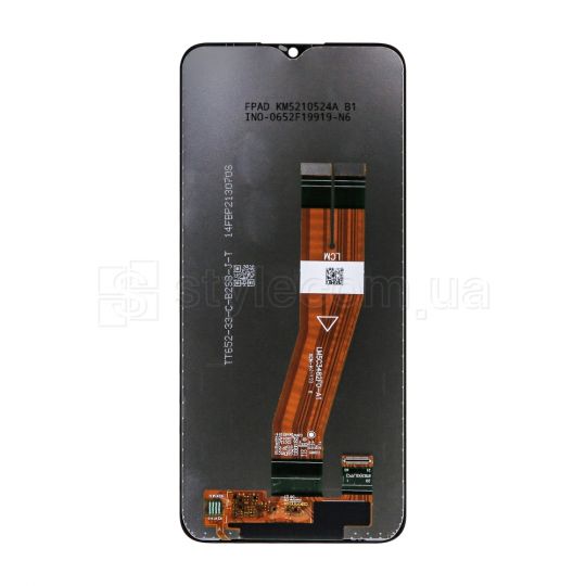 Дисплей (LCD) для Samsung Galaxy A03s/A037 (2021) 160.5x72 с тачскрином black (IPS) Original Quality
