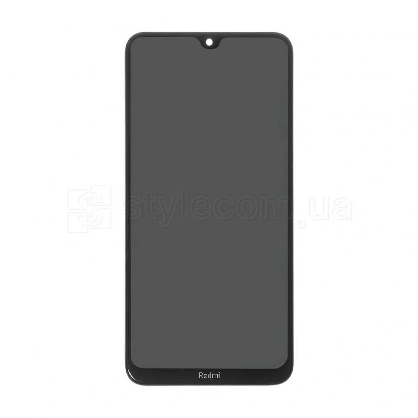 Дисплей (LCD) для Xiaomi Redmi 8, Redmi 8A с тачскрином, рамкой и датчиком приближения black Original Quality