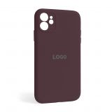 Чохол Full Silicone Case для Apple iPhone 11 plum (57) закрита камера