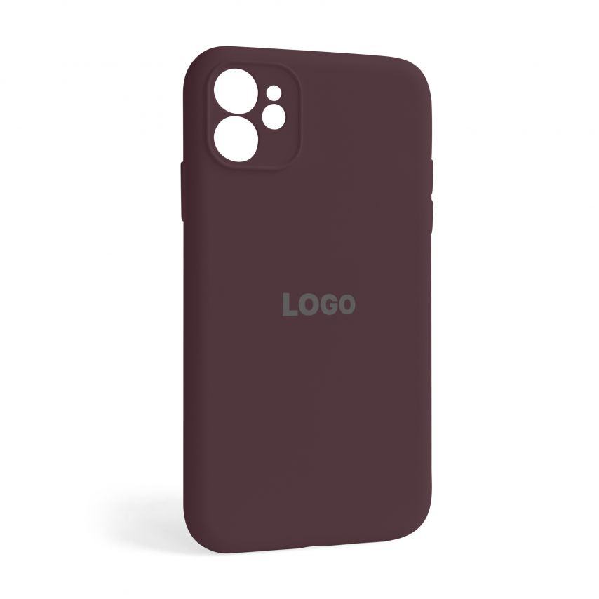 Чохол Full Silicone Case для Apple iPhone 11 plum (57) закрита камера