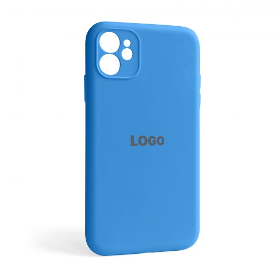 Чохол Full Silicone Case для Apple iPhone 11 royal blue (03) закрита камера - купити за 221.50 грн у Києві, Україні