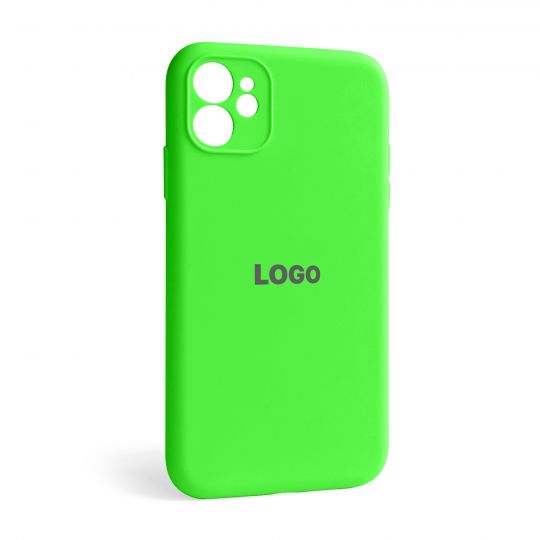 Чохол Full Silicone Case для Apple iPhone 11 shiny green (40) закрита камера - купити за 221.50 грн у Києві, Україні