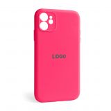 Чохол Full Silicone Case для Apple iPhone 11 shiny pink (38) закрита камера