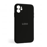 Чехол Full Silicone Case для Apple iPhone 11 black (18) закрытая камера