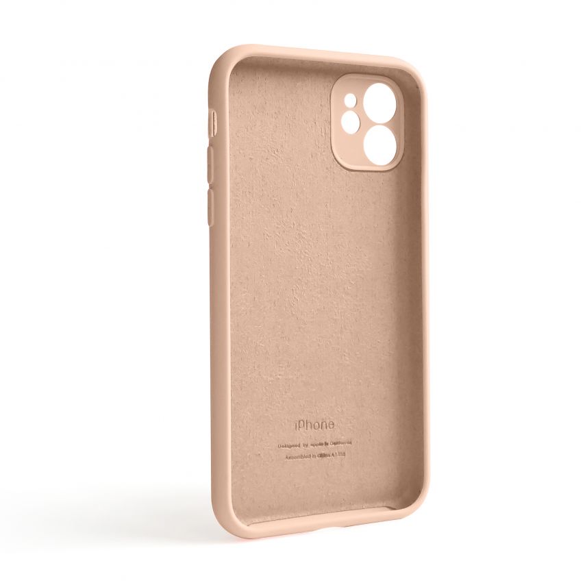 Чехол Full Silicone Case для Apple iPhone 11 nude (19) закрытая камера