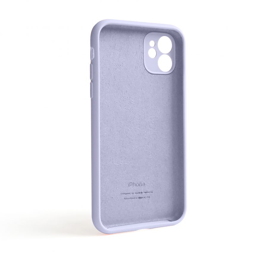 Чехол Full Silicone Case для Apple iPhone 11 lilac (39) закрытая камера