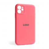 Чехол Full Silicone Case для Apple iPhone 11 peach (27) закрытая камера