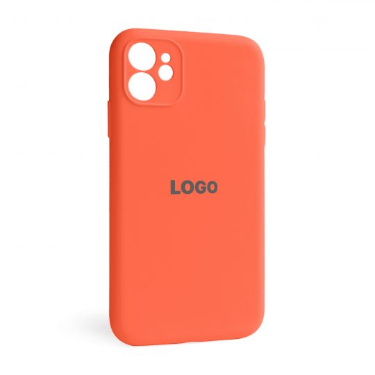 Чохол Full Silicone Case для Apple iPhone 12 apricot (02) закрита камера - купити за 221.50 грн у Києві, Україні