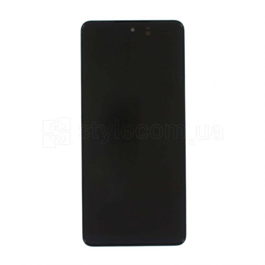 Дисплей (LCD) для Samsung Galaxy M52/M526 (2021) з тачскріном та рамкою black Service Original (PN:GH82-27094A)