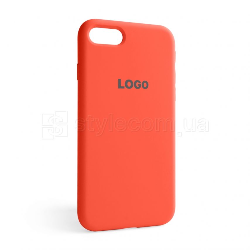 Чохол Full Silicone Case для Apple iPhone 7, 8, SE 2020 orange (13)