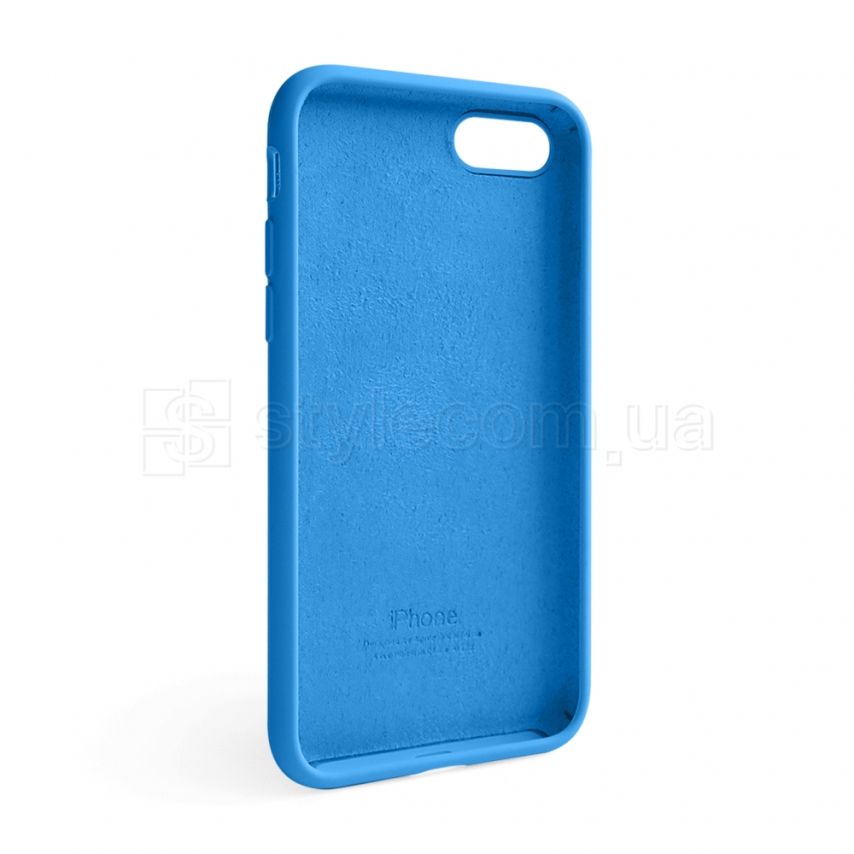 Чехол Full Silicone Case для Apple iPhone 7, 8, SE 2020 royal blue (03)