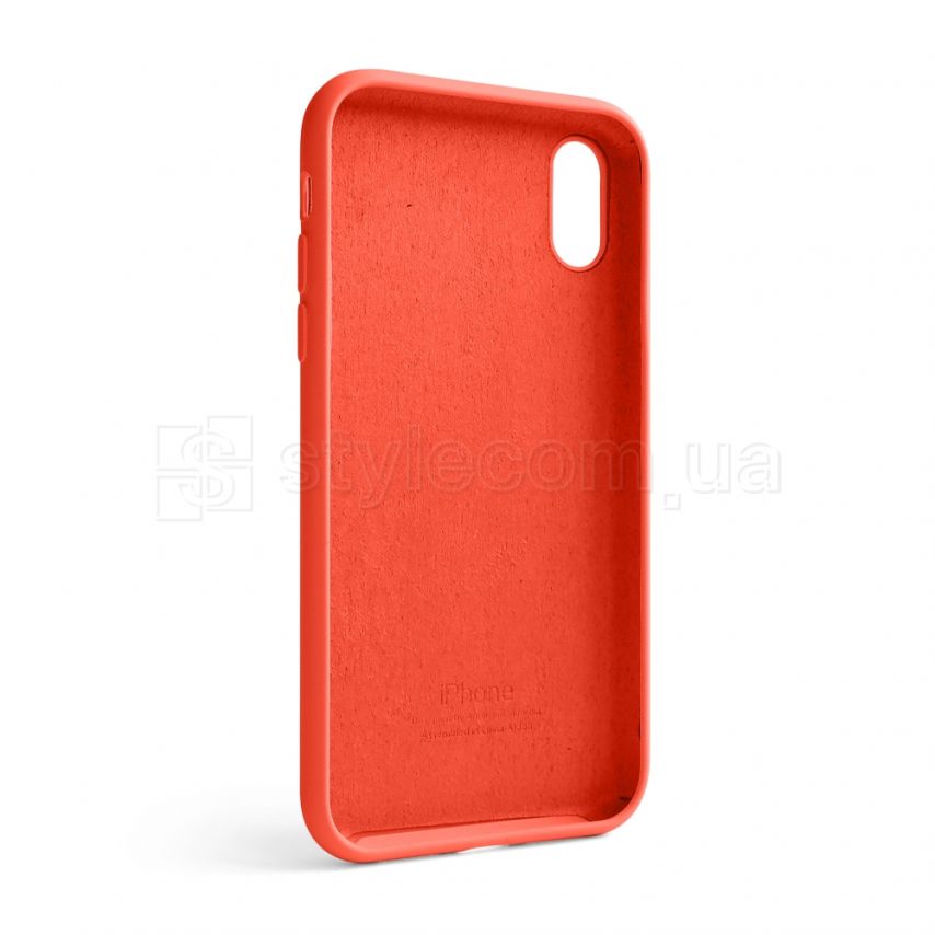 Чехол Full Silicone Case для Apple iPhone Xr orange (13)