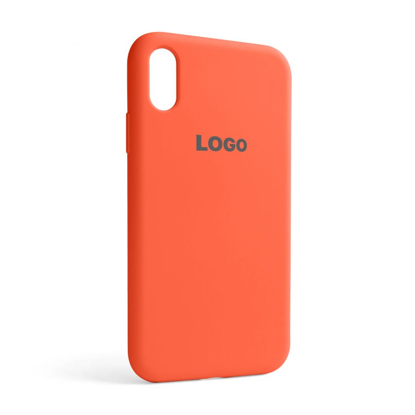 Чохол Full Silicone Case для Apple iPhone Xr apricot (02)