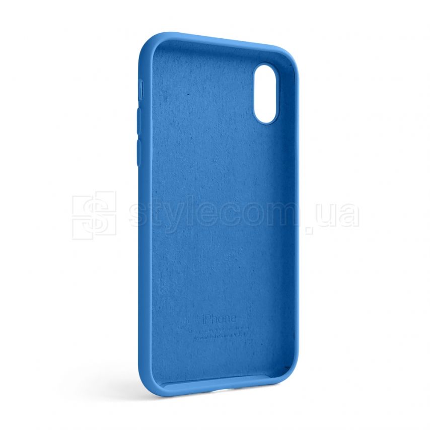 Чехол Full Silicone Case для Apple iPhone Xr royal blue (03)