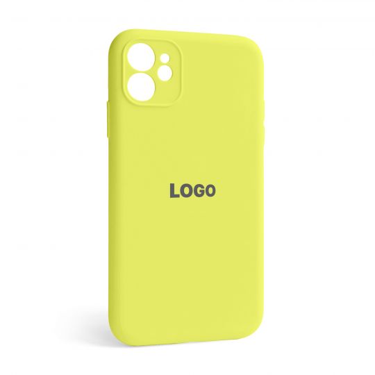 Чехол Full Silicone Case для Apple iPhone 12 flash lime (41) закрытая камера - купить за 221.50 грн в Киеве, Украине