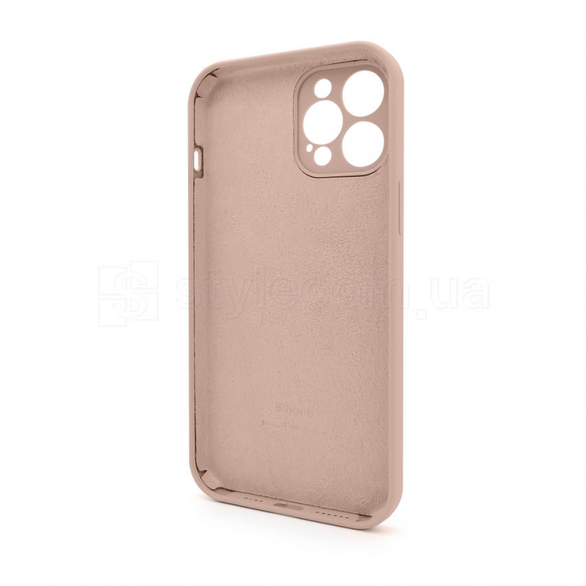 Чехол Full Silicone Case для Apple iPhone 12 Pro Max nude (19) закрытая камера