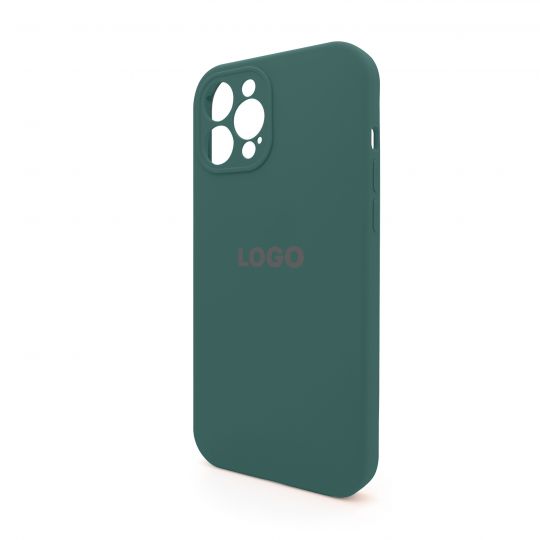 Чохол Full Silicone Case для Apple iPhone 12 Pro Max pine green (55) закрита камера - купити за 221.50 грн у Києві, Україні