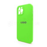 Чохол Full Silicone Case для Apple iPhone 12 Pro Max shiny green (40) закрита камера