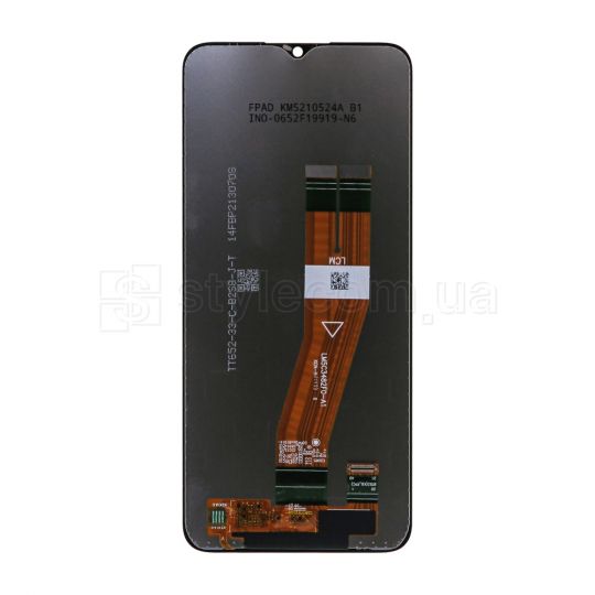 Дисплей (LCD) для Samsung A03s/A037 (2021) с тачскрином black Service Original (PN:GH81-21232A)